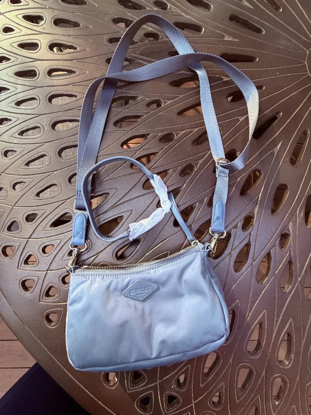Stone Blue Mini Chelsea Shoulder Bag
